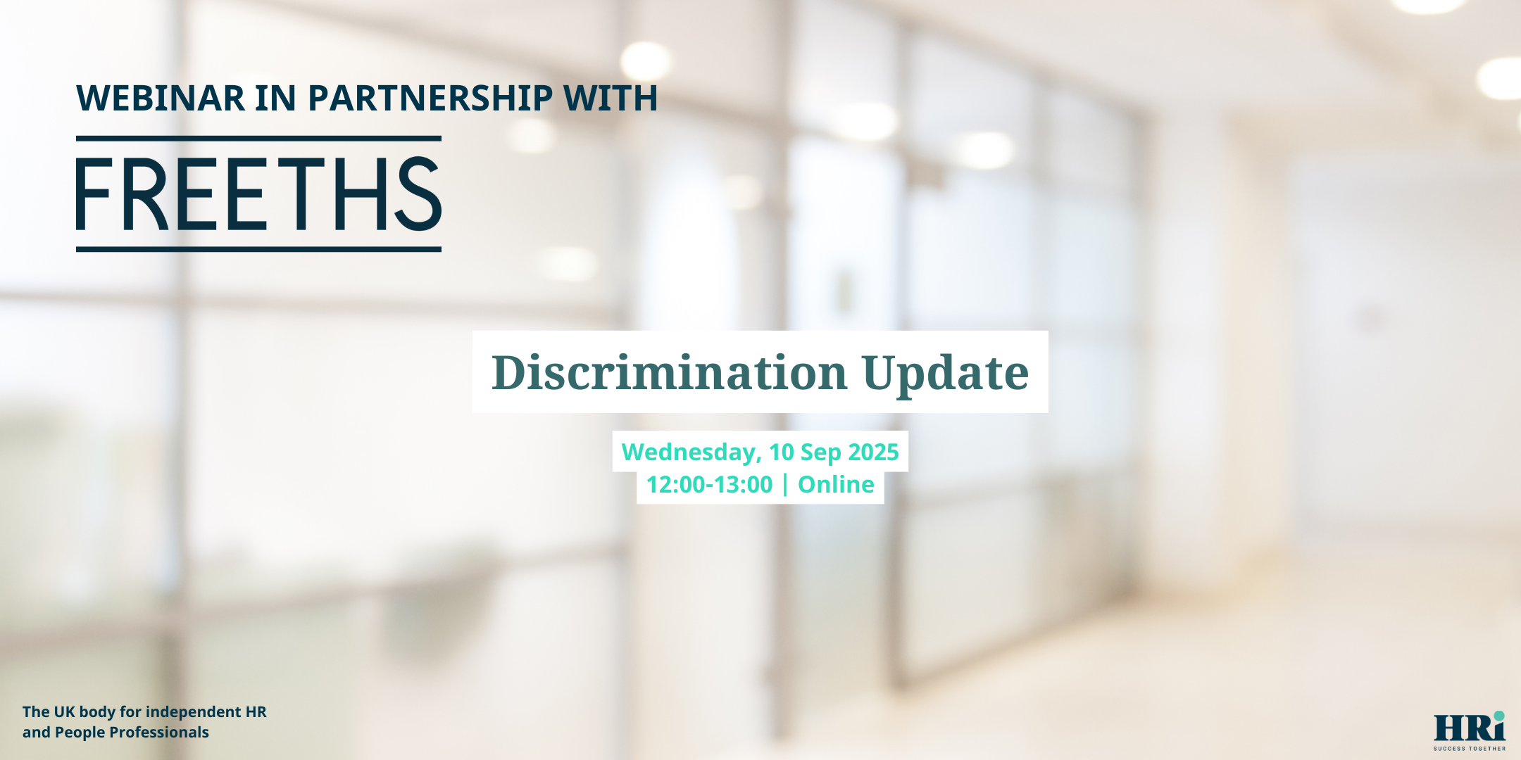 Discrimination update banner
