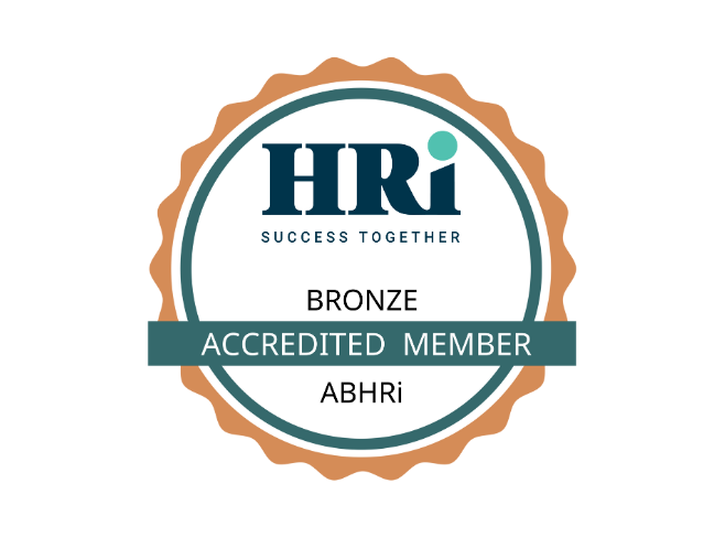 HRi Accreditation Bronze Badge pane