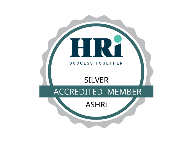 HRi Accreditation Silver Badge pane